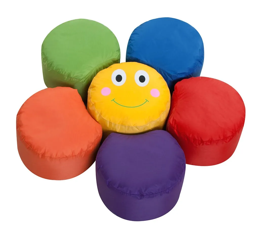 Eden Learning Spaces Set aus 6 Hockern “Raupe” - BazZoo®-Kollektion