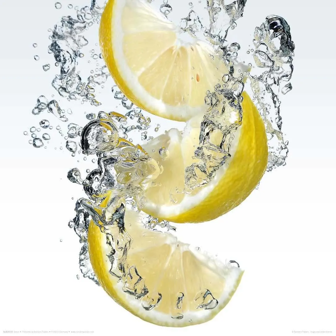 Glasbild LEMON SPLASH 105175