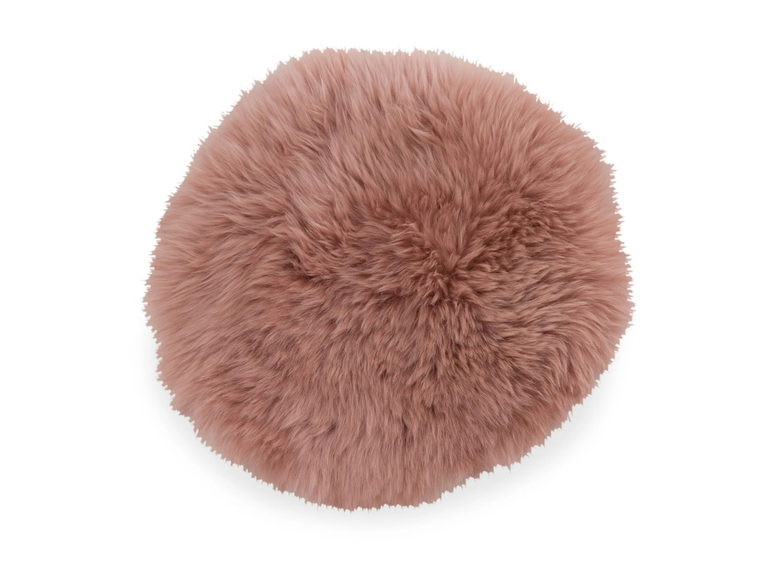 Sitzkissen LAMMFELL rosa 106310