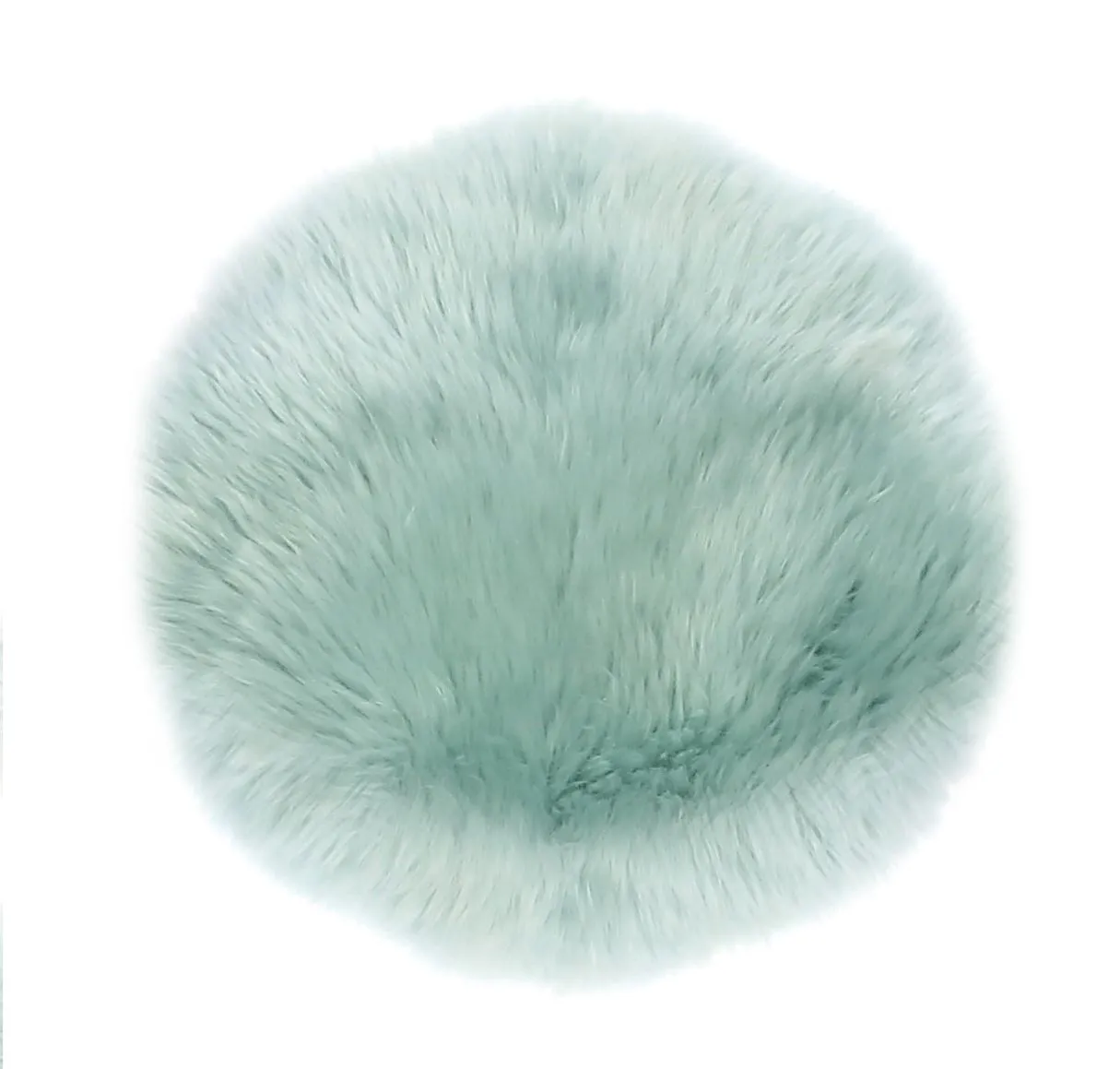 Sitzkissen LAMMFELL türkis 135751