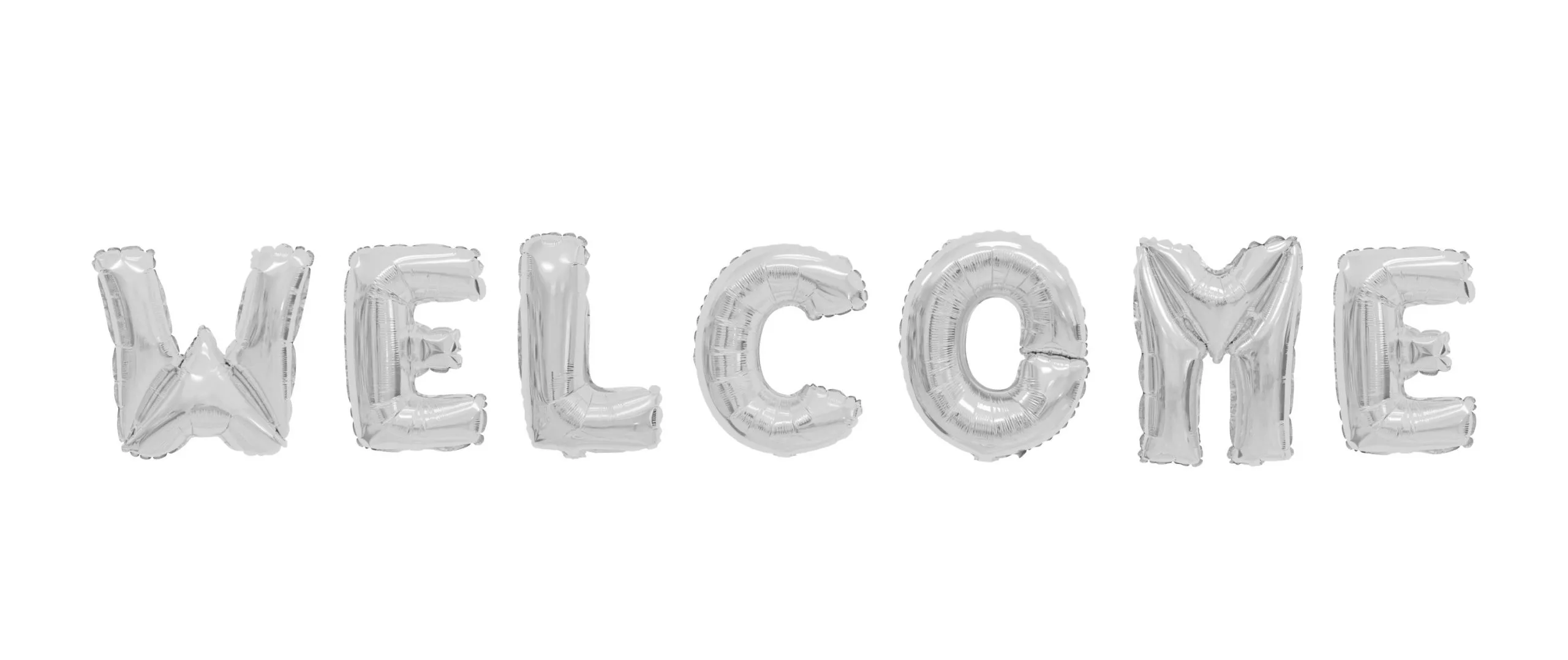 Folienballon WELCOME 165809