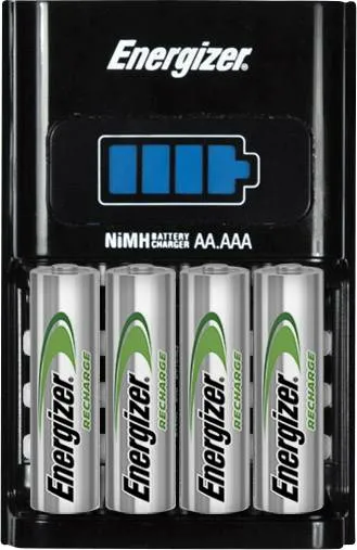 Energizer Rundzellen Ladegerät Batterie Ladegerät Laden Ni Mh Micro Aaa Mignon Aa B-Ware