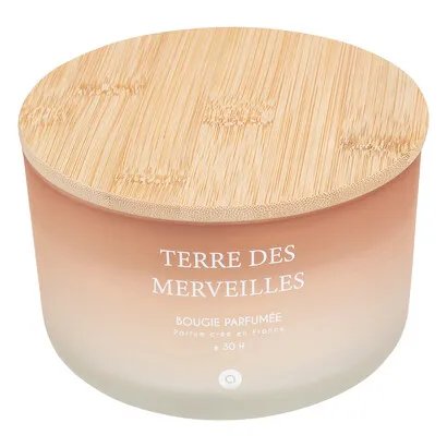 Duftkerze Terre des Merveilles , Moschusblüten, 420g