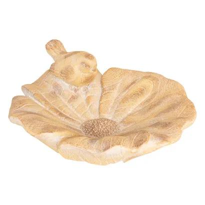 Schale Birdy , Beige, D.38 cm