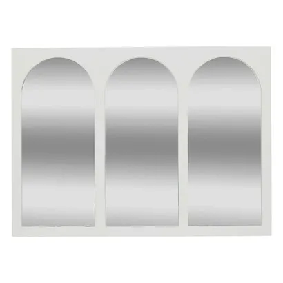 Spiegel Sohane , Weiß, 91x66 cm