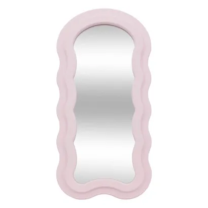 Wellen-Spiegel Ayna , Rose, 60x30 cm