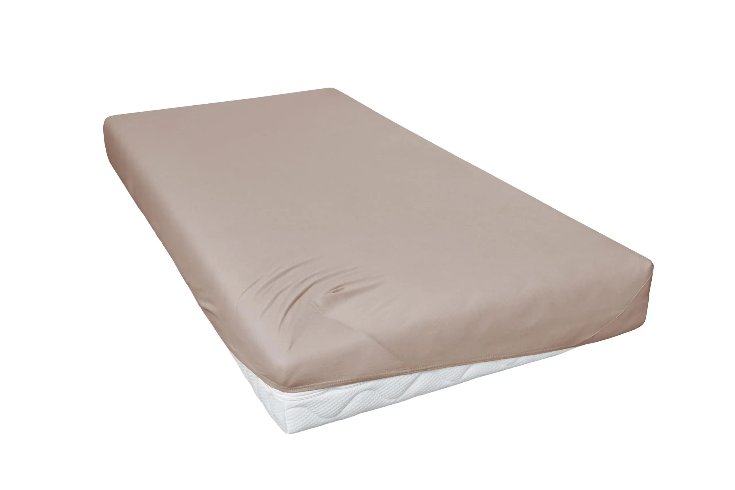 Spannbettlaken 190x200 taupe 455452