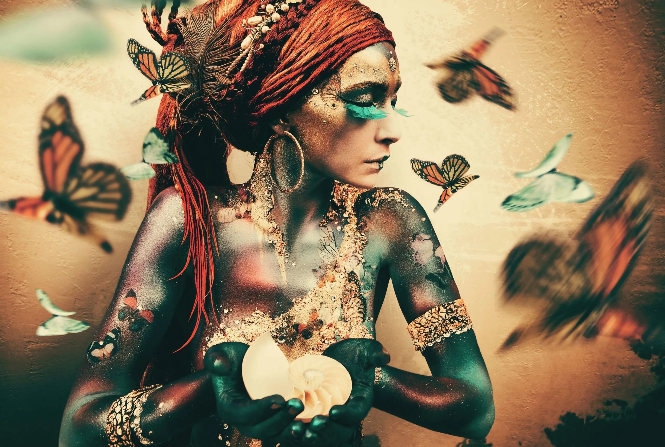 Glasbild BOHEMIAN CHIC 460482