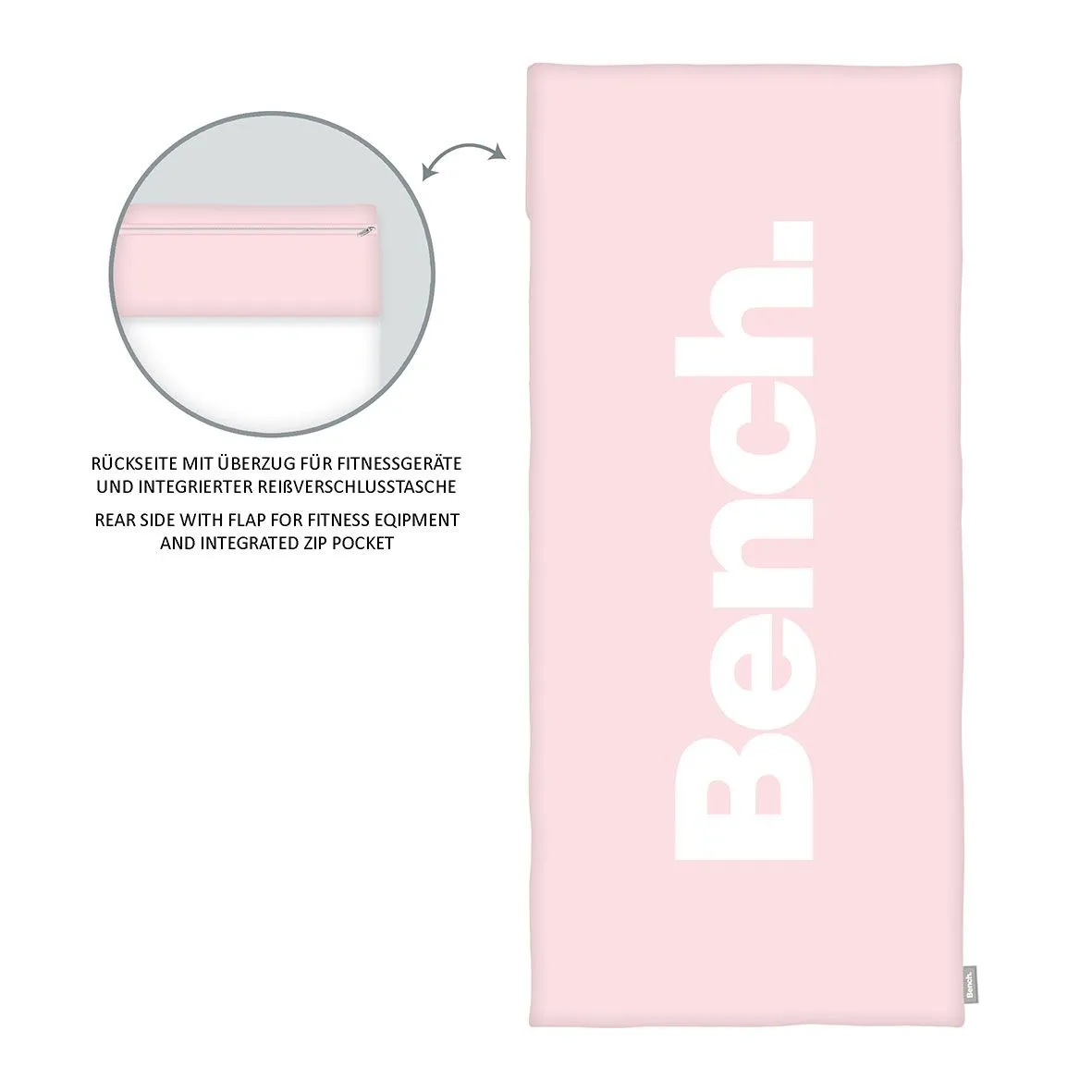 Fitnesstuch BENCH rosa 473742