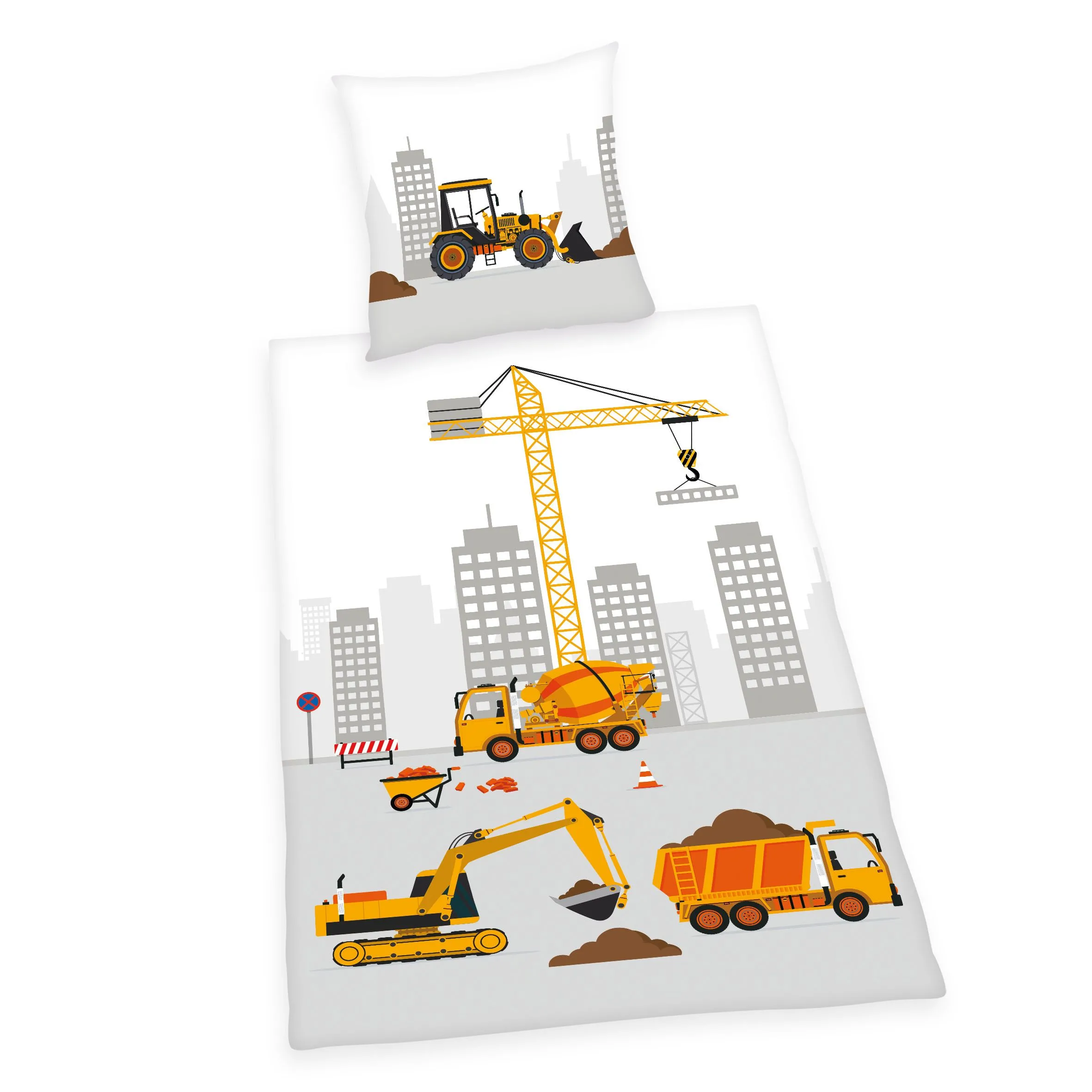 Bettwäsche Renforcé BAUSTELLE 578927