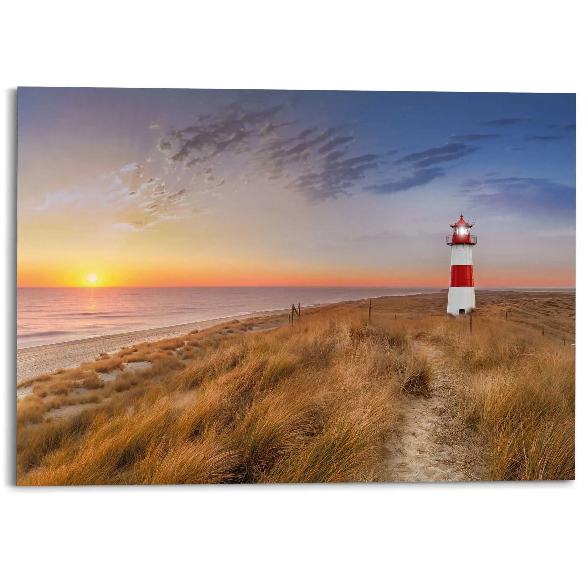 Bild NORTHSEA SUNSET LIGHTHOUS 586023
