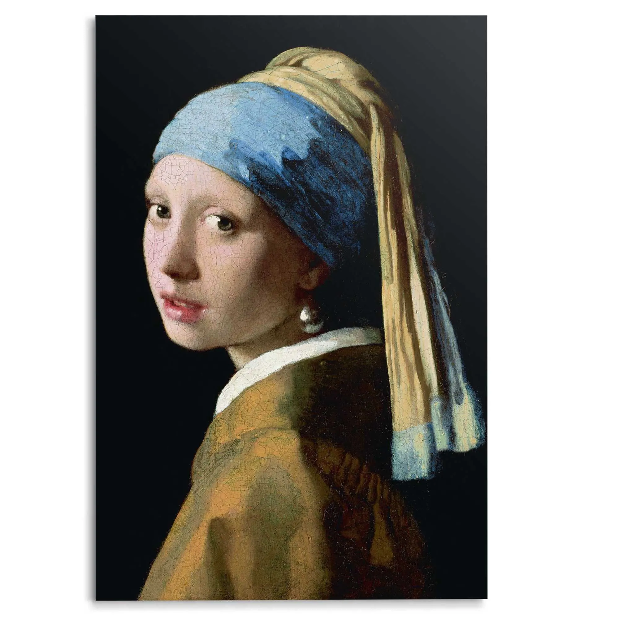 Glasbild GIRL WITH A PEARL 586076