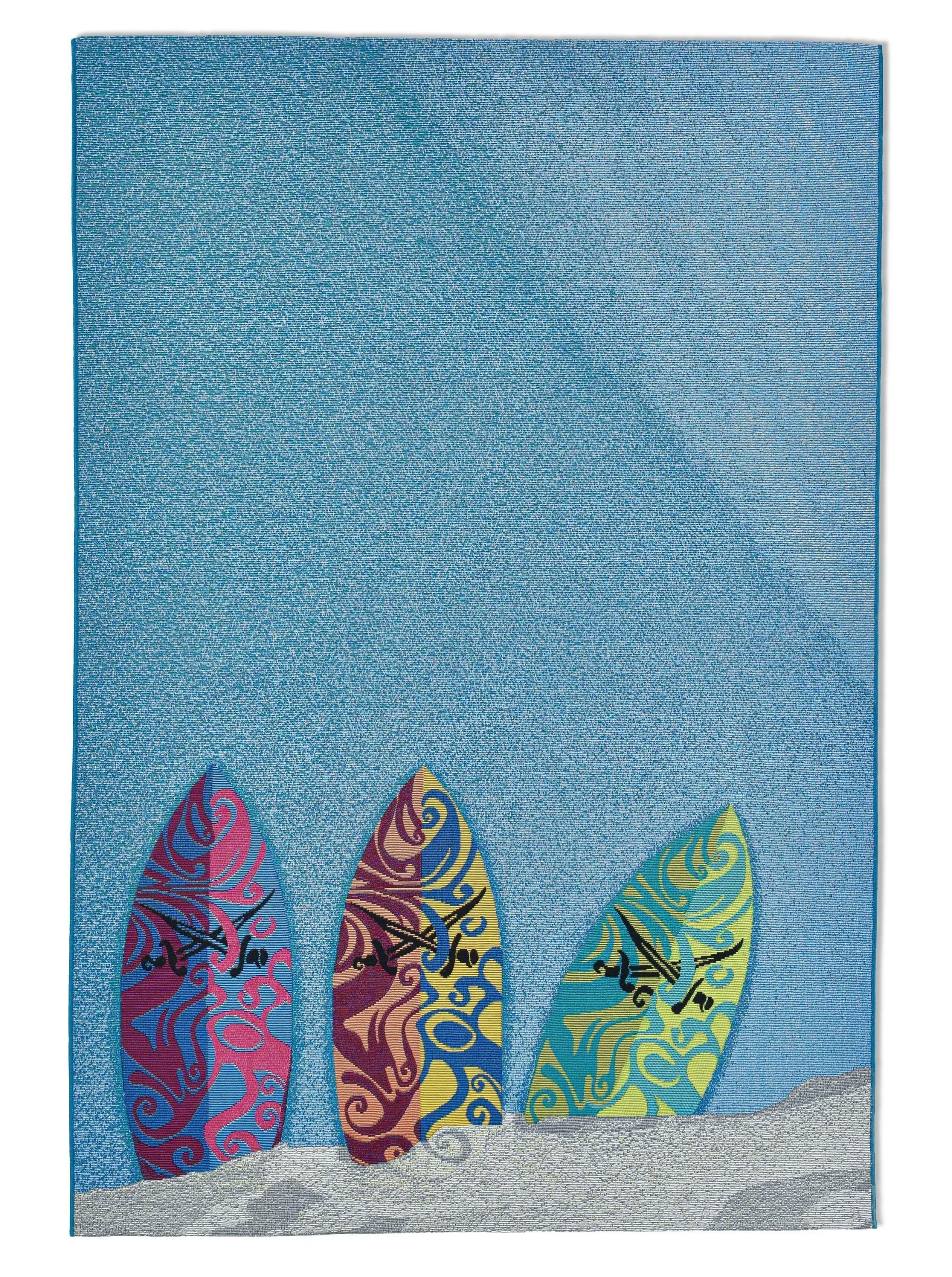 Teppich RANTUM BEACH blau 588701