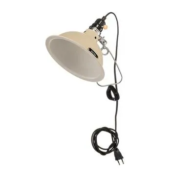 Faro Barcelona Im Industrie Look Klemmleuchte Pepper Leuchte Lampe Licht Beige B-Ware
