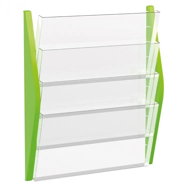 helit Wand - Prospekthalter, 4 x Din A3