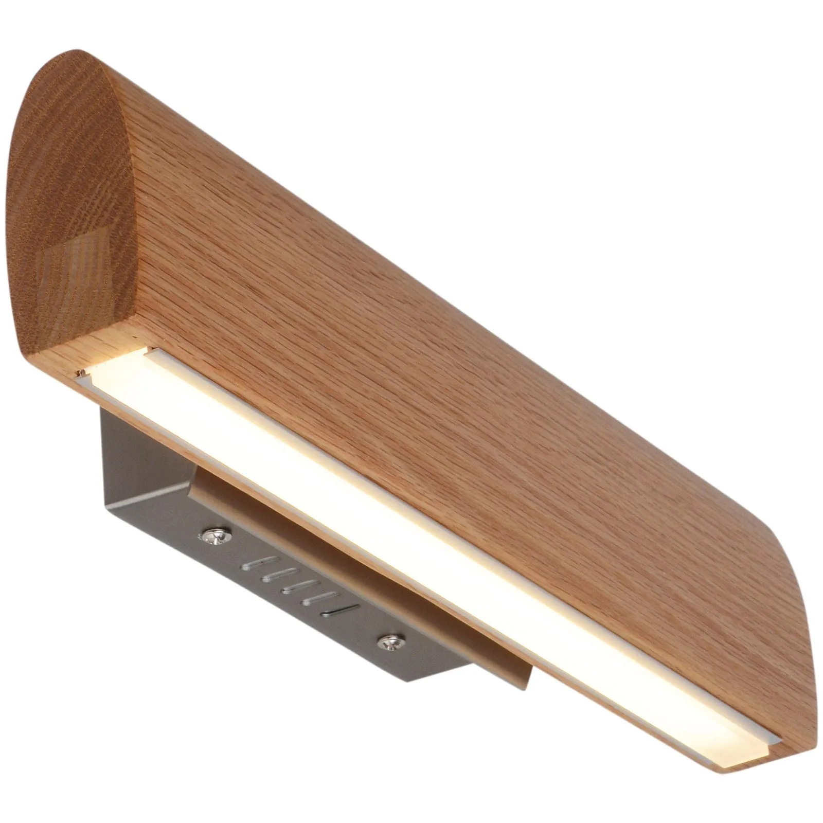 Wandleuchte Innen LED Wandlampe Wohnzimmer Wandstrahler Holz Flurlampe 1287814