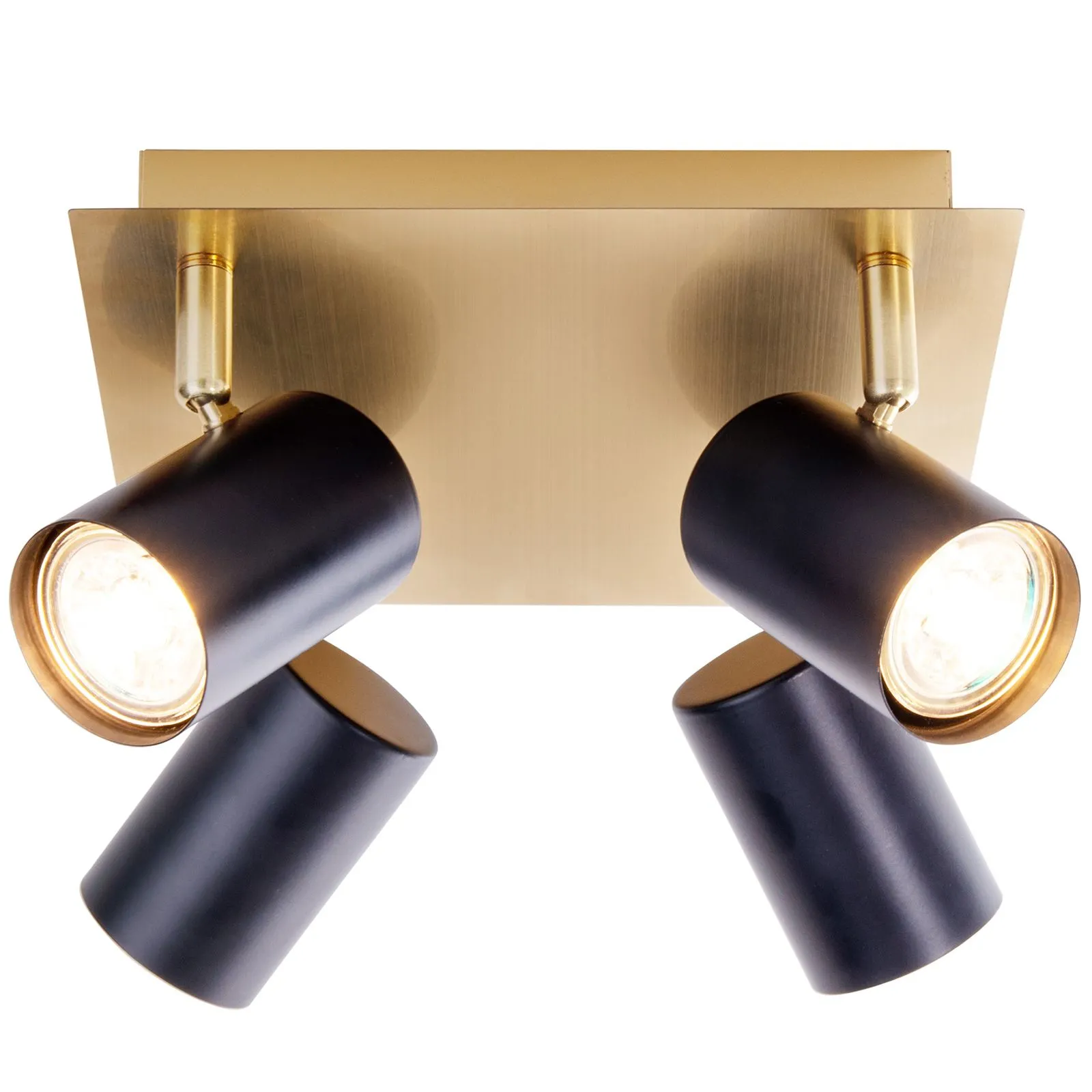 Deckenleuchte Wohnzimmer Deckenlampe Schlafzimmer Deckenstrahler Messing 1395022