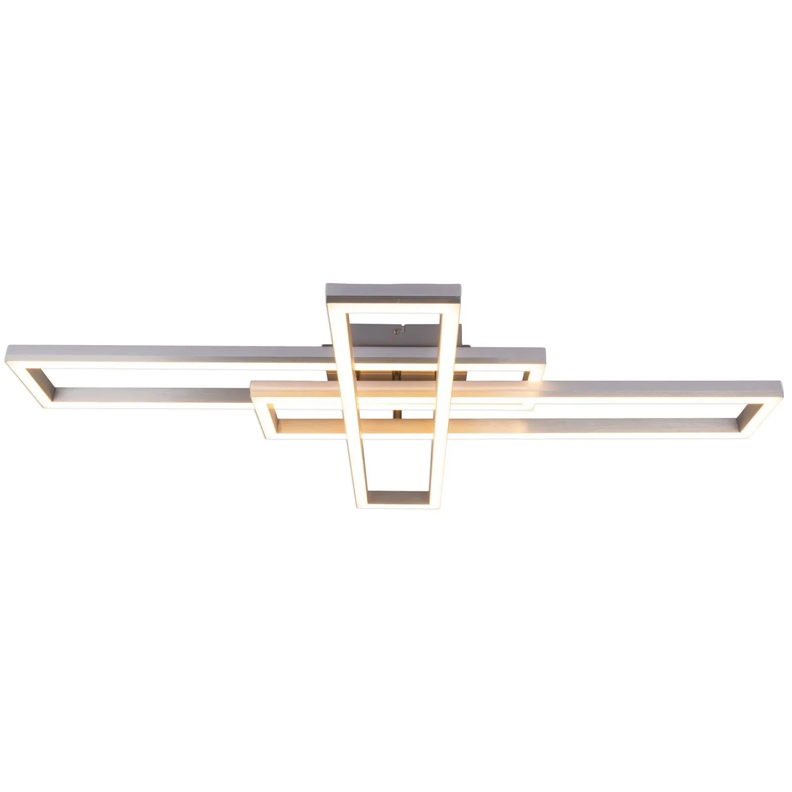 Deckenleuchte LED Wohnzimmer dimmbar Deckenlampe mit Fernbedienung RGB 1403060