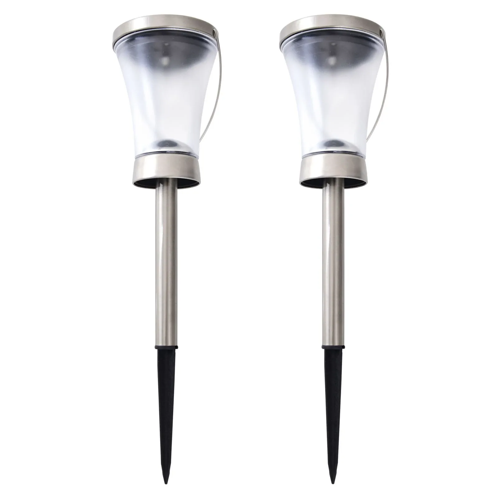 Solarleuchte Garten Erdspieß 2er Set Solarlampe Außen Wegelampe Solar 5146450