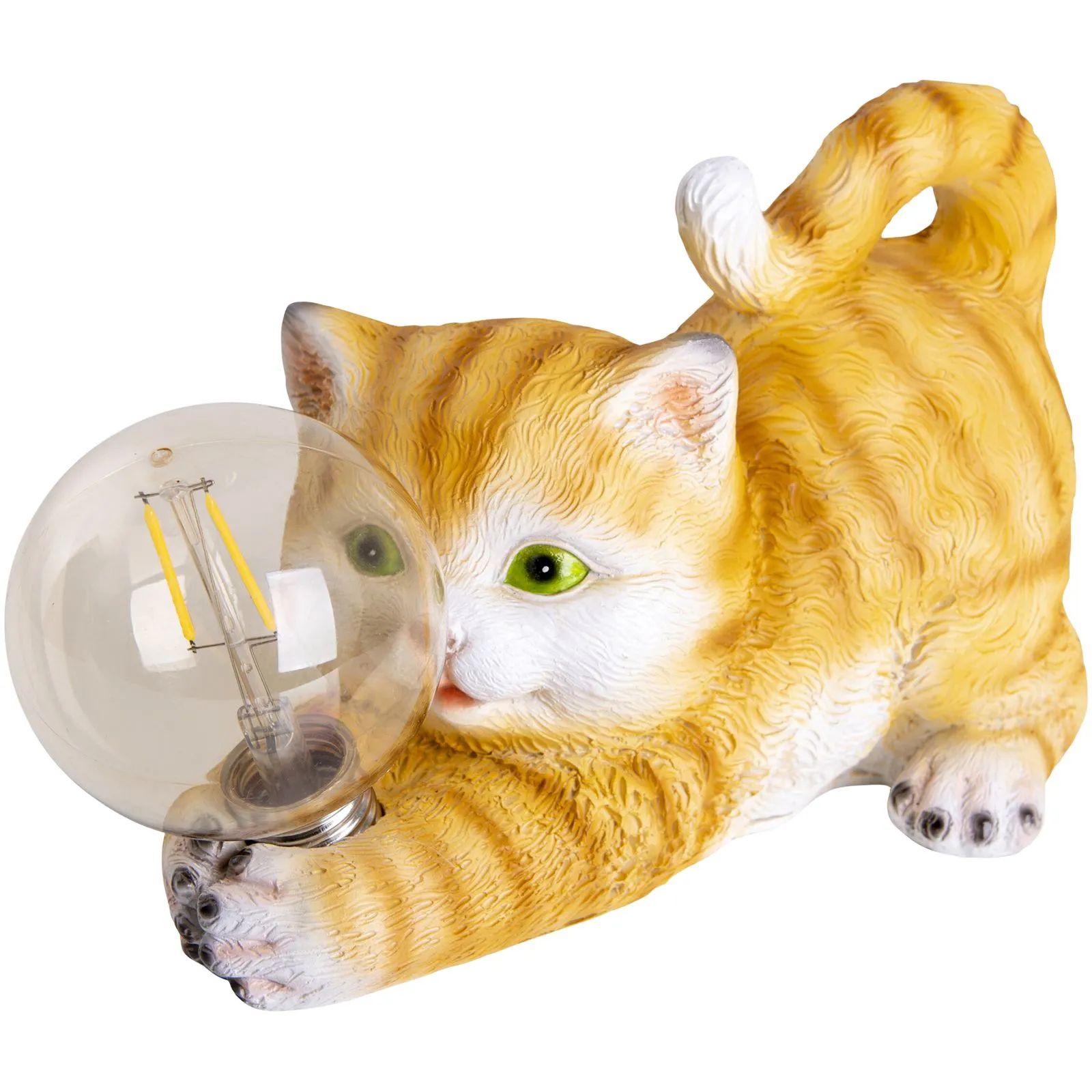 Solarleuchte Garten Katze Tier LED Solarlampe Außen Außenleuchte Solar 5265503