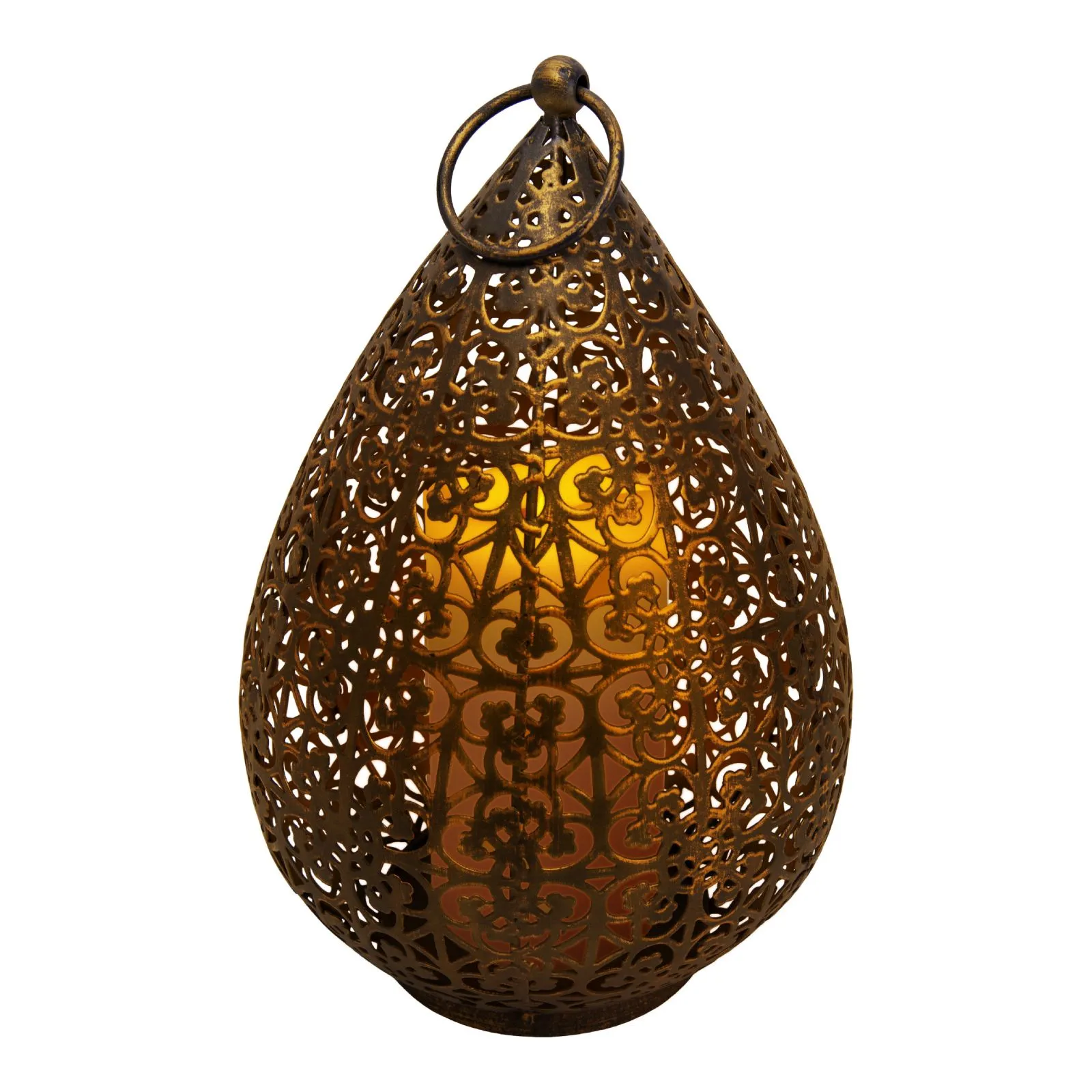 Außenleuchte Garten Laterne für draußen Batterie Außenlampe mit Timer 5283758