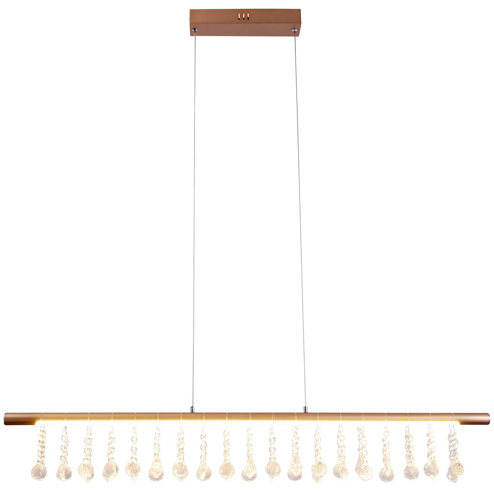 Hängeleuchte Esszimmer Lampe Hängelampe Wohnzimmer Kristalle Dimmbar 7093158