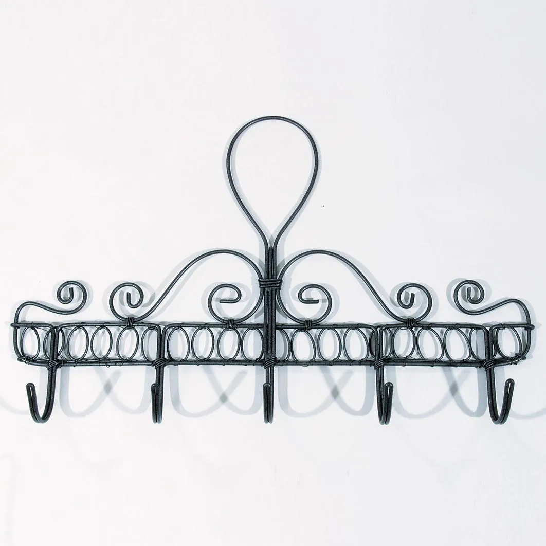 Wandhakenleiste, antik-braun, B 35,5 cm, H 22 cm