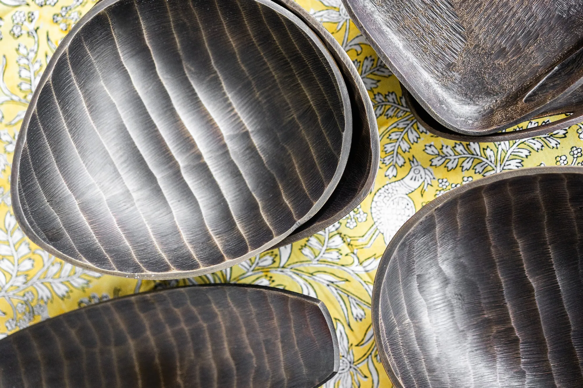 Schale 'Malfa', messing, B 26 cm, H 7 cm, T 22 cm