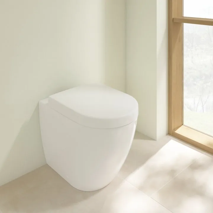 VILLEROY&BOCH SUBWAY 2.0 WANDHÄNGENDES WC OHNE RAND MIT ALPINWEISSER ABDECKUNG