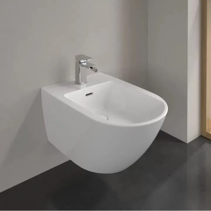 VILLEROY&BOCH SUBWAY 3.0 ALPIN WEISSES WANDHÄNGENDES BIDET
