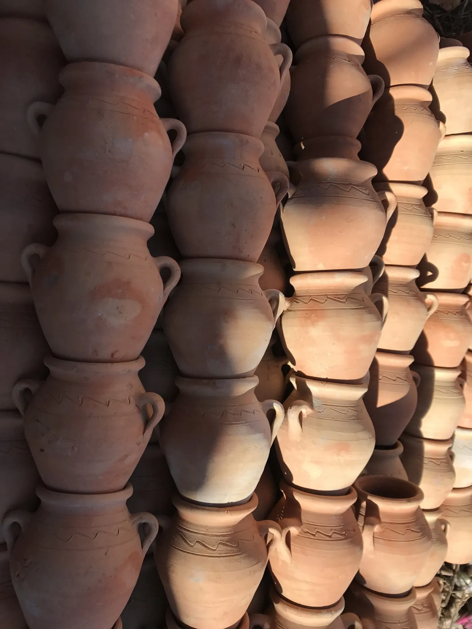 Miniamphore 'Tangia', natur, H 19 cm, Ø 11 cm