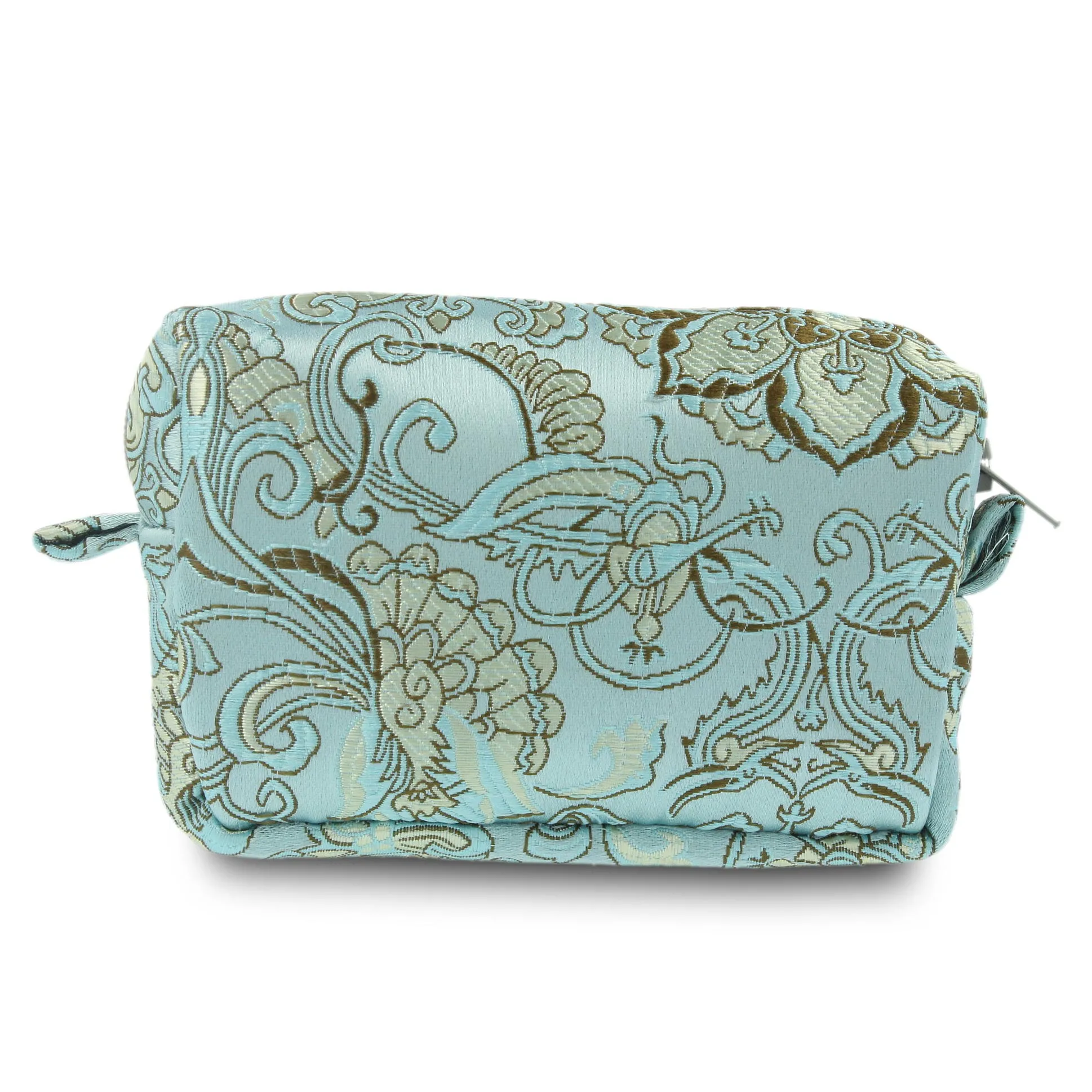 Kosmetiketui, helltürkis, L 5,5 cm, B 12 cm, H 7 cm