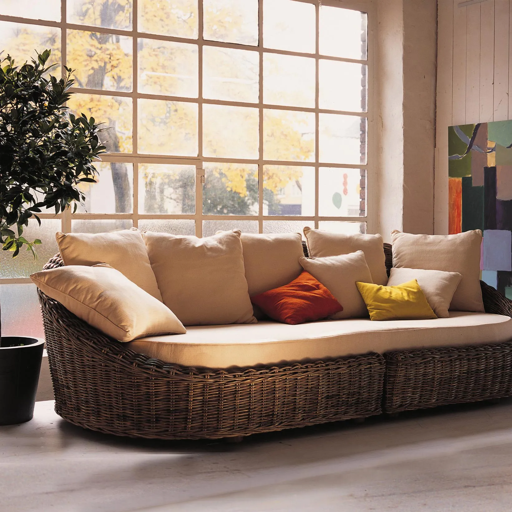 Sofa 'Ambon', B 270 cm, H 78 cm, L 130 cm