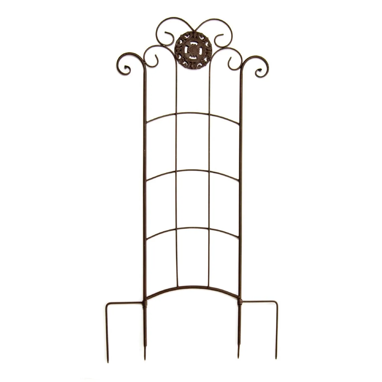 Rankgitter 'Celine', antik-braun, H 170 cm, B 55 cm