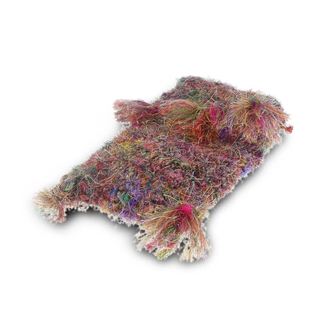 Brustbeutel, multicolor, B 12 cm, H 18 cm