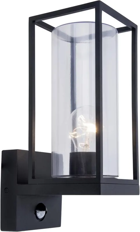Lutec Flair 5288802012 Außenwandleuchte Wandleuchte Bewegungsmelder Anthrazit B-Ware