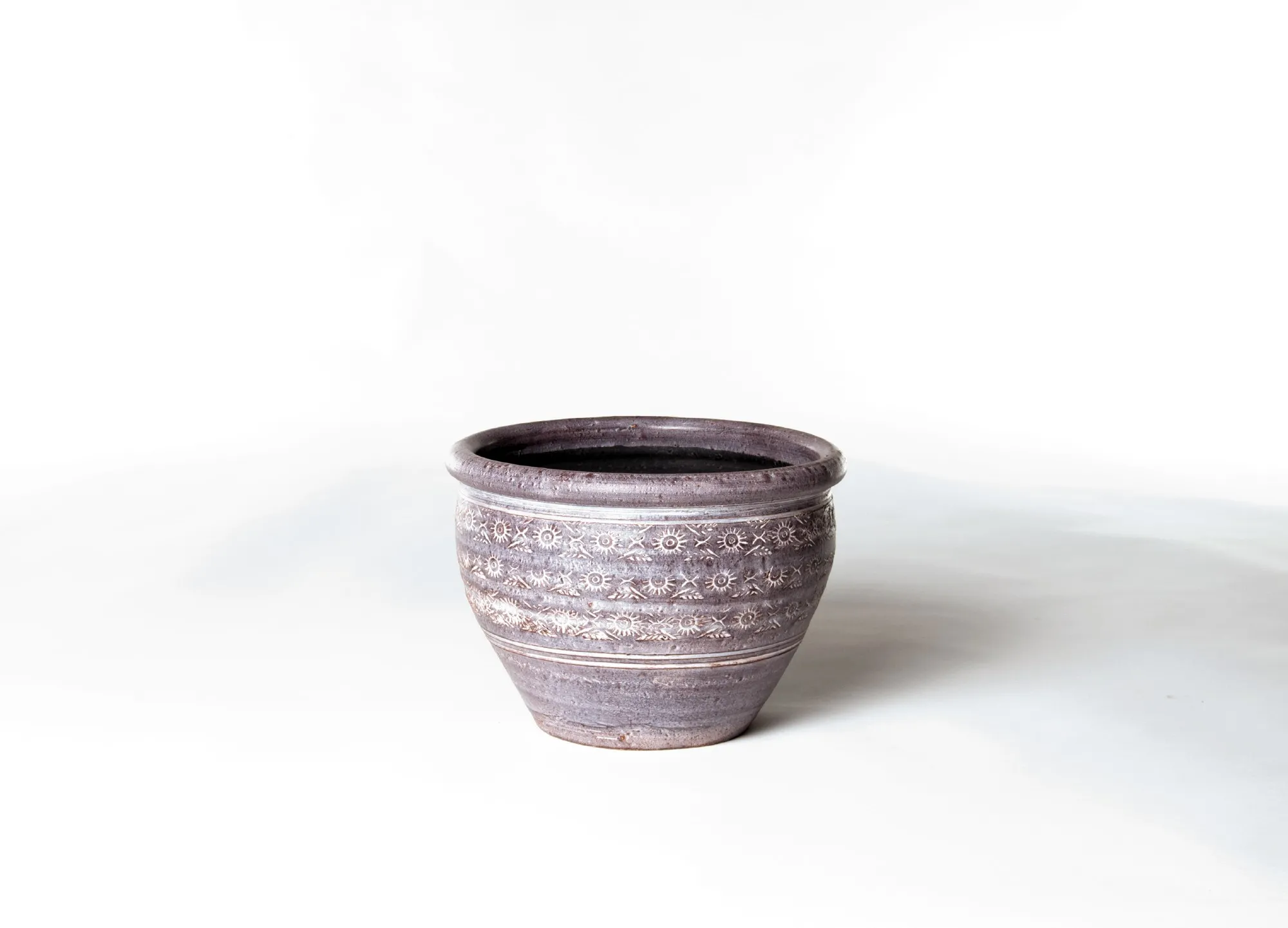 Übertopf S, grau, Ø 20 cm, H 15 cm