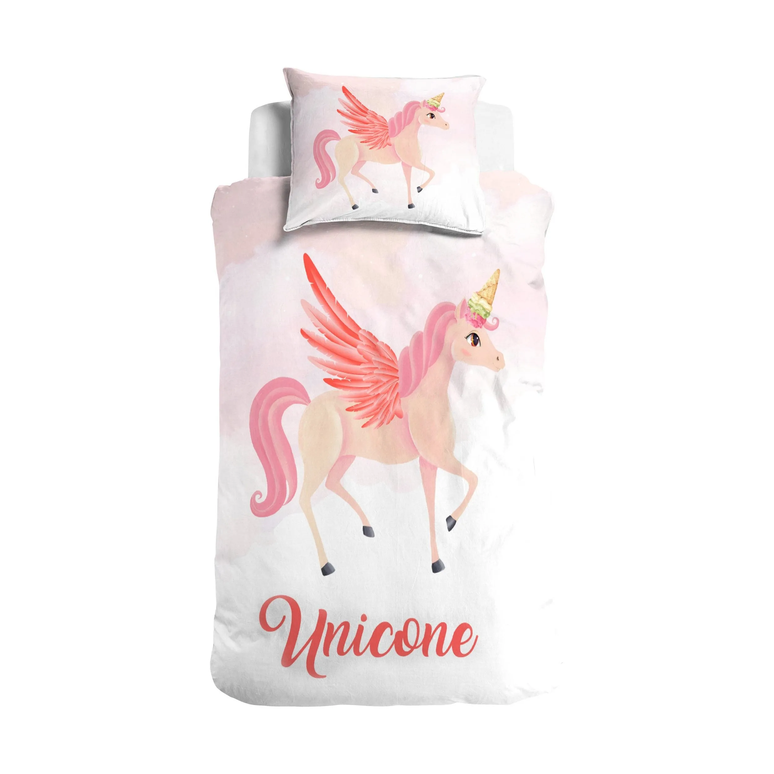 Kinderbettwäsche Little Monster Unicone