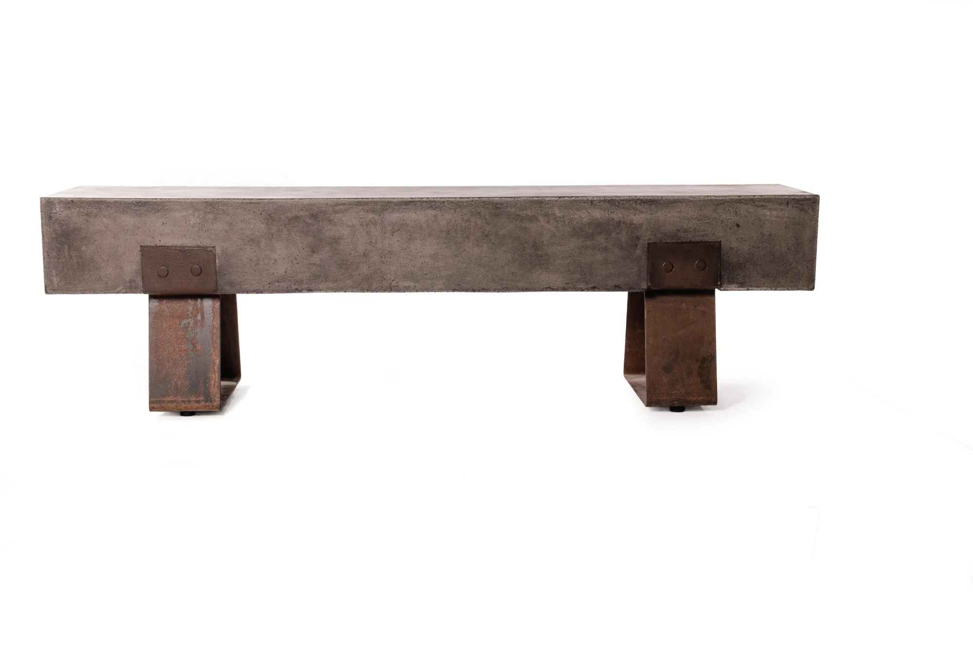 Bank 'Chelsea', beton-grau, T 40 cm, B 160 cm, H 45 cm