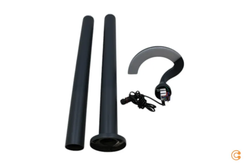 Lindby Keily LED-Mastleuchte Halbkreis Leuchte Lampe Spot Licht SIEHE TEXT/FOTO