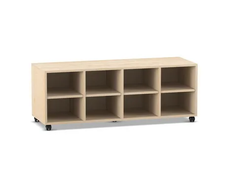 Flexeo Regal PRO, 4 Reihen, 8 Fächer