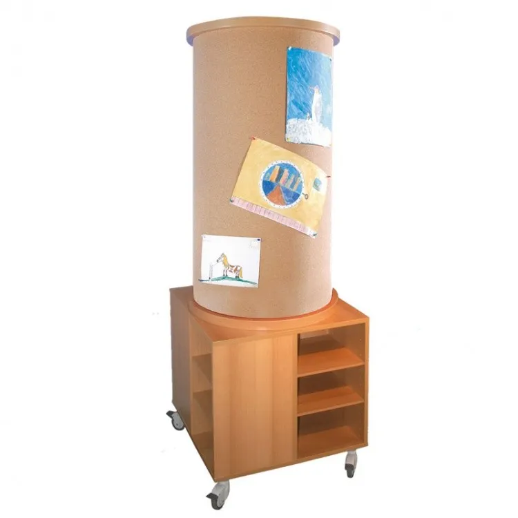Conen Mobile Kork-Littfasssäule mit Unterschrank