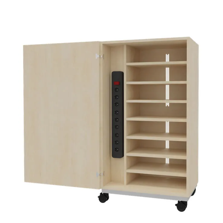 Conen Notebookwagen mit 10 Fächern, fahrbar