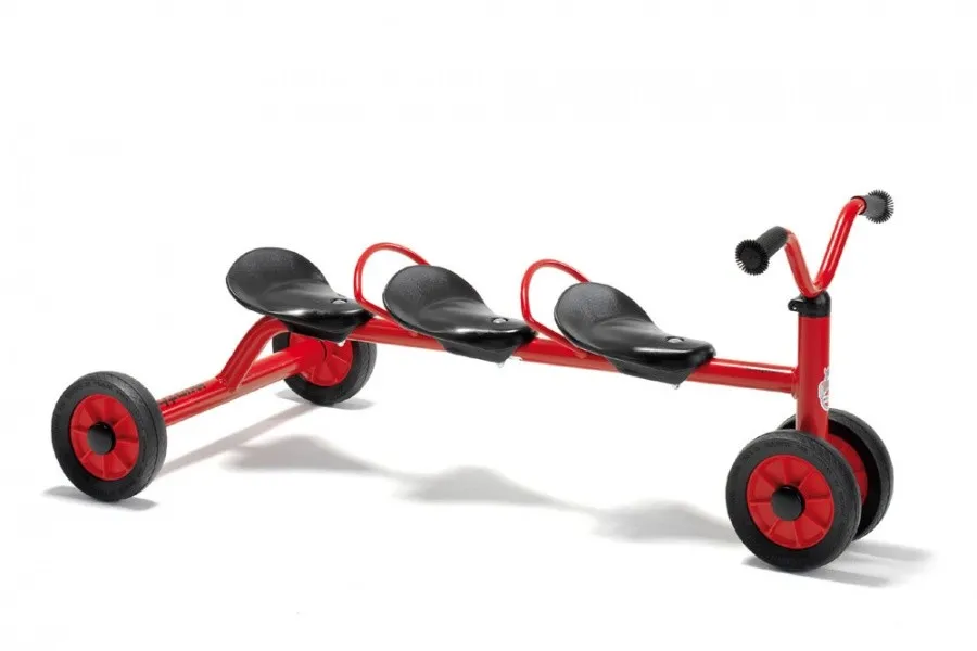 Winther MINI VIKING Rutsch Dreirad für drei