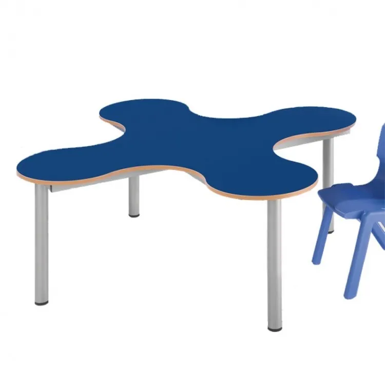 Conen Kleeblatt Vierertisch, höhenverstellbar