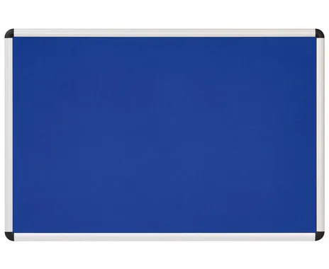 Betzold Textiltafel blau, mit Alurahmen