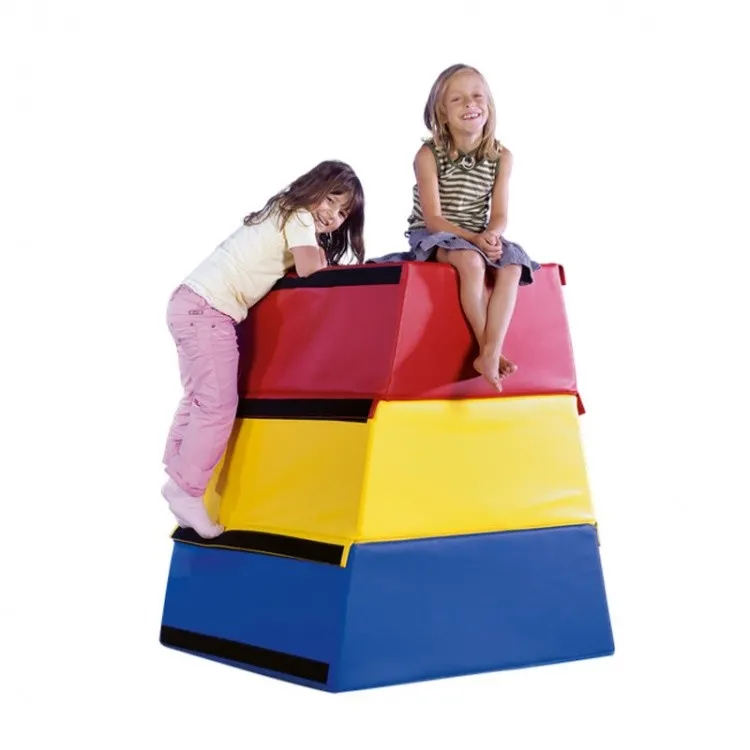 Conen Trapezförmige Sprungklötze aus Kunstleder