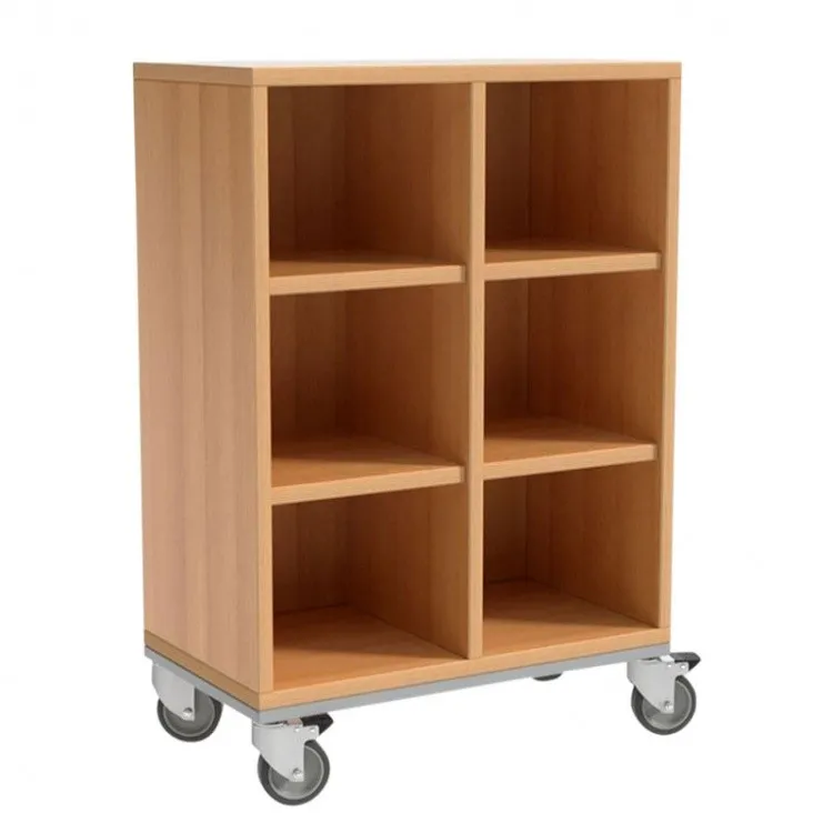 Conen Schrank mit 6 Fächern, fahrbar