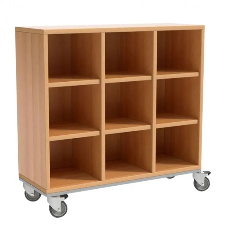 Conen Schrank mit 9 Fächern, fahrbar