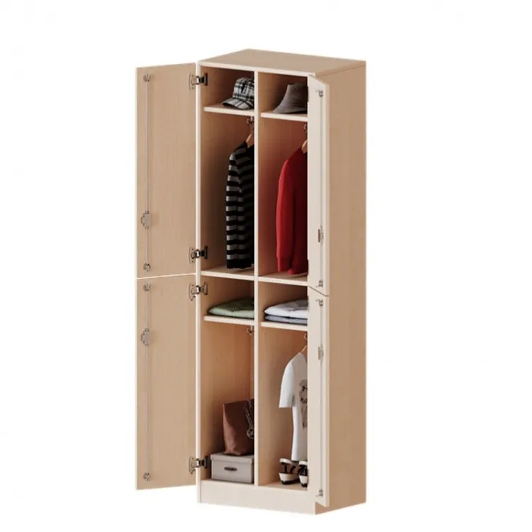 Conen Spind Schrank, mit 4 Türen, je 2 übereinander